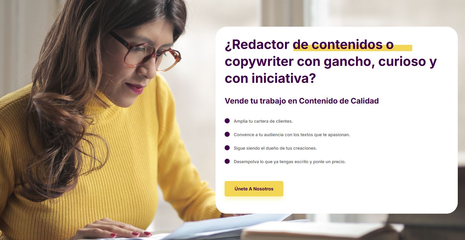 Contenido de calidad